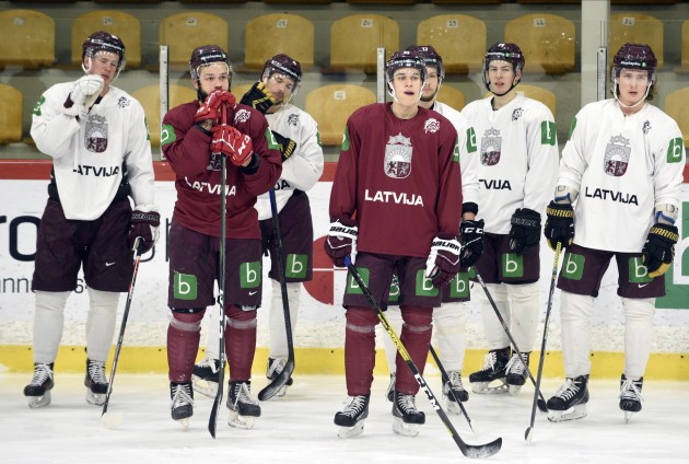 Hokejs: Latvijas hokeja izlases treniņš, 2020. gada februāris - 11
