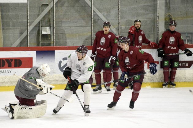 Hokejs: Latvijas hokeja izlases treniņš, 2020. gada februāris - 31