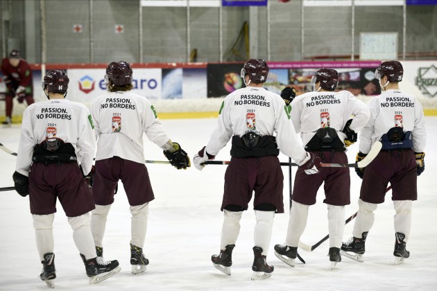 Hokejs: Latvijas hokeja izlases treniņš, 2020. gada februāris - 32