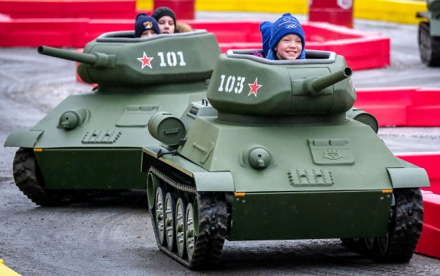 Mazi T-34 Sokoļņiku parkā - 6