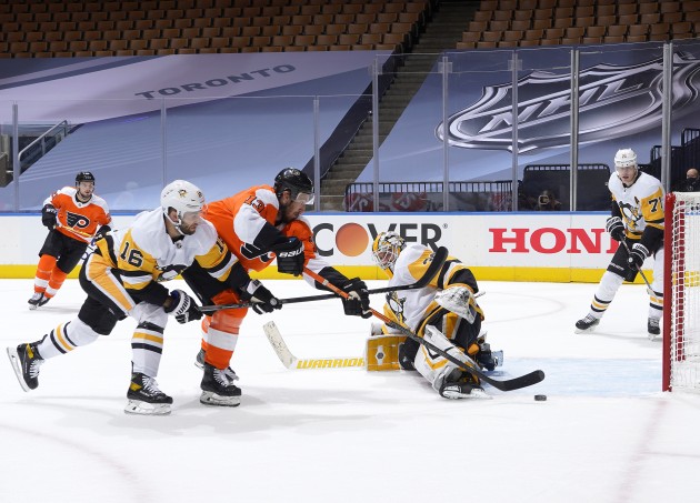 Hokejs, Nacionālā hokeja līga (NHL): Pitsburgas Penguins - Filadelfijas Flyers - 1