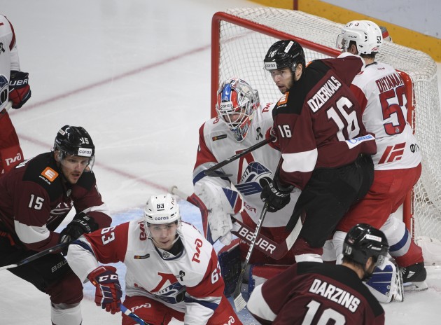Hokejs, KHL spēle: Rīgas Dinamo - Jaroslavļas Lokomotiv - 15