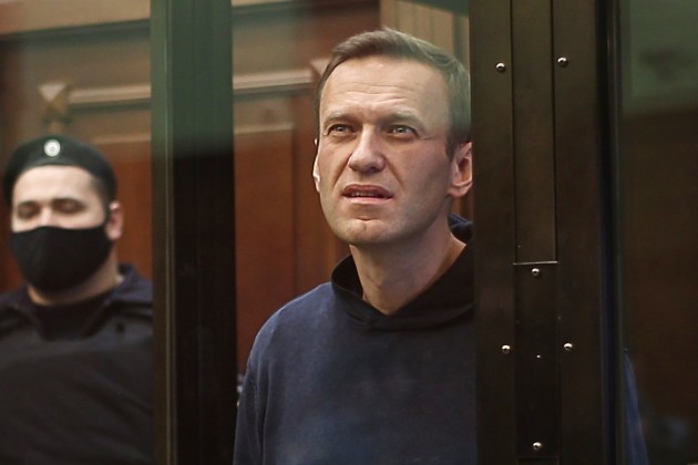 Alekseja Navaļnija tiesāšana Krievijas galvaspilsētā Maskavā 2021. gada 2. februārī - 2