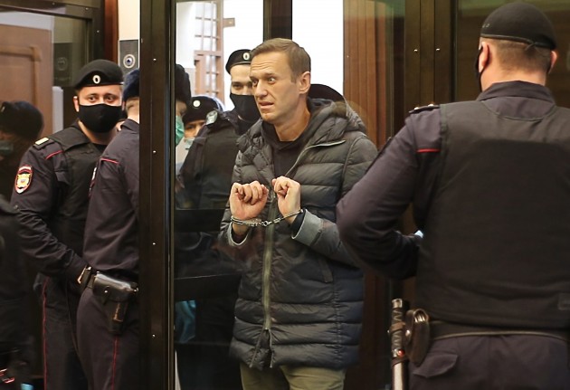 Alekseja Navaļnija tiesāšana Krievijas galvaspilsētā Maskavā 2021. gada 2. februārī - 4