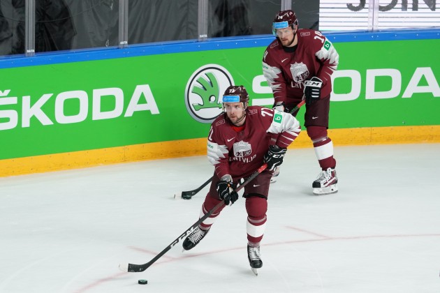 Hokejs, pasaules čempionāts 2021: Latvija - Kazahstāna - 1