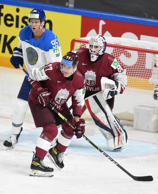 Hokejs, pasaules čempionāts 2021: Latvija - Kazahstāna - 5