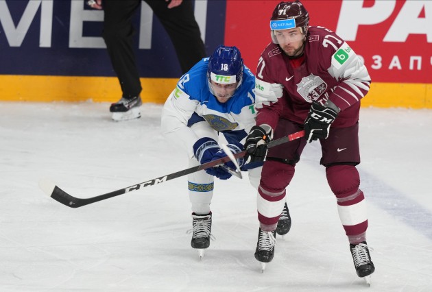 Hokejs, pasaules čempionāts 2021: Latvija - Kazahstāna - 15