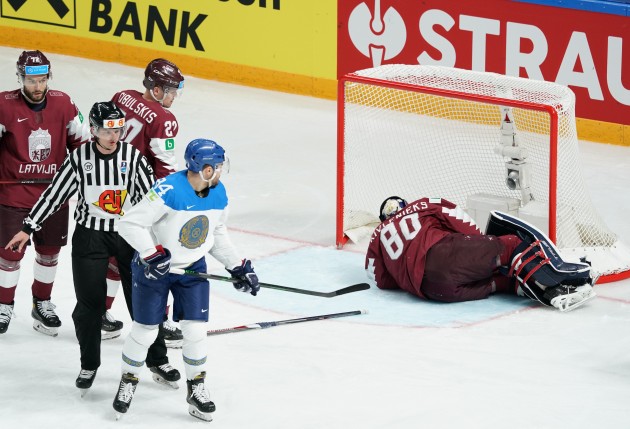 Hokejs, pasaules čempionāts 2021: Latvija - Kazahstāna - 21