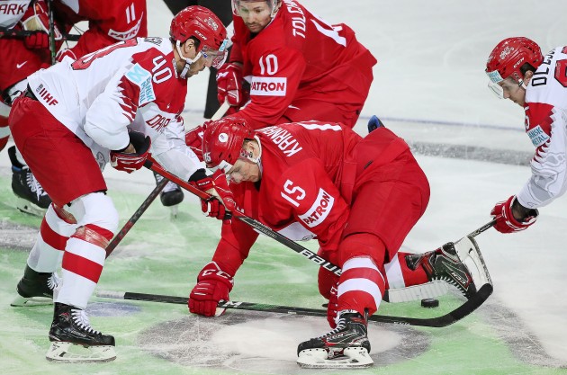 Hokejs, pasaules čempionāts 2021: Krievijas Olimpiskā komanda - Dānija - 5