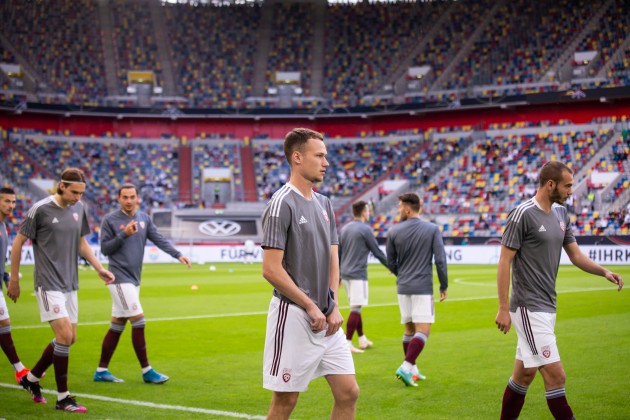 Futbols, Pārbaudes spēle: Latvija - Vācija - 11