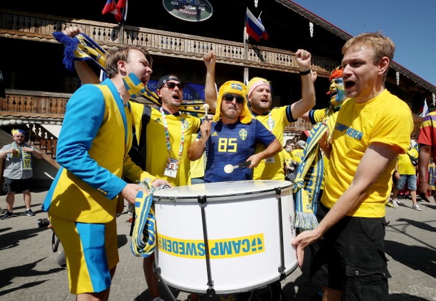 Zviedrijas futbola līdzjutēji