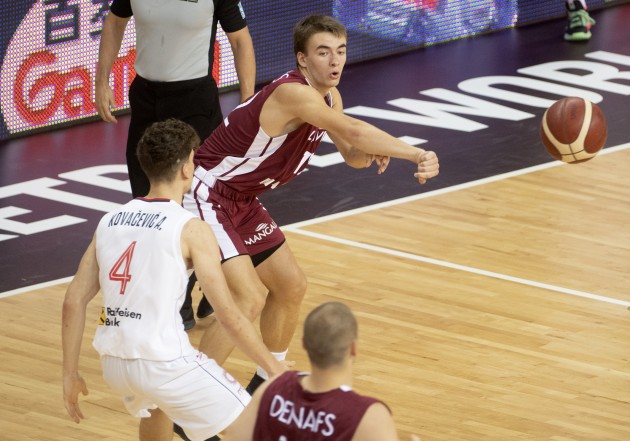 Basketbols, U-19 Pasaules kauss: Latvija - Serbija - 21