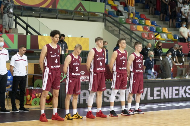 Basketbols, U-19 Pasaules kauss: Latvija - Serbija - 23