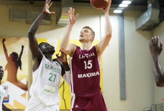 Basketbols, U-19 Pasaules kauss: Latvija - Senegāla - 18