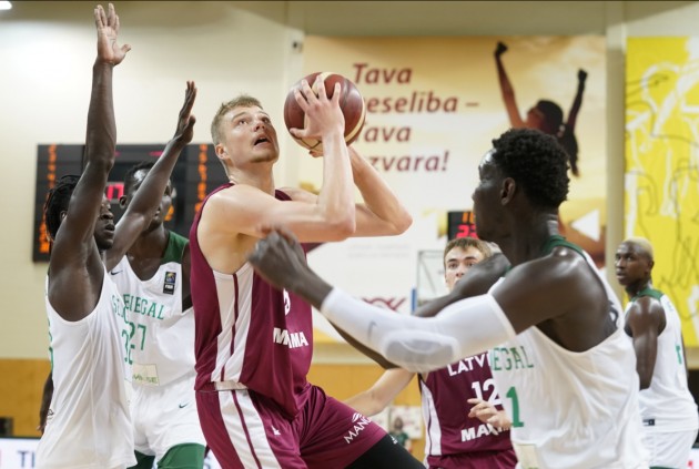Basketbols, U-19 Pasaules kauss: Latvija - Senegāla - 21