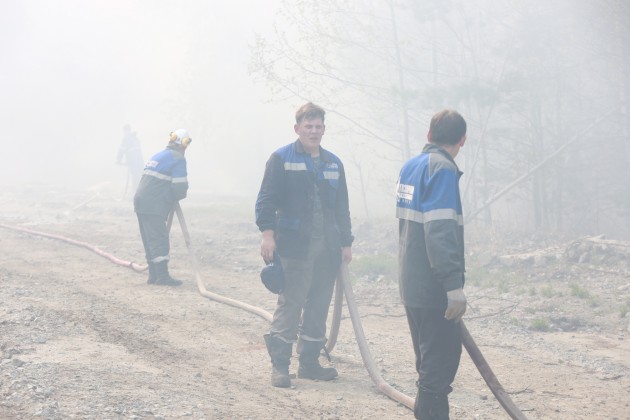 Mežu ugunsgrēki Čeļabinskā - 1