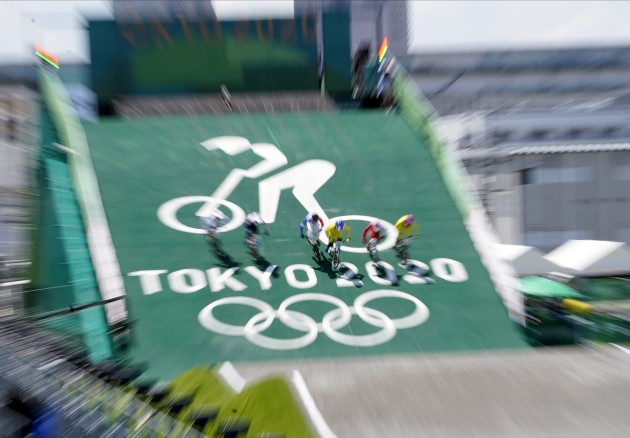 Tokijas olimpiskās spēles, BMX: Helvija Babris, Vineta Pētersone - 44