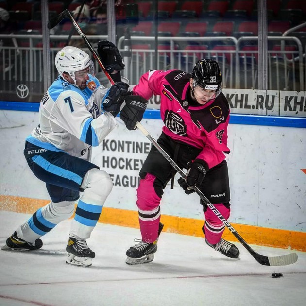 Hokejs, KHL spēle: Rīgas Dinamo - Novosibirskas Sibirj - 1