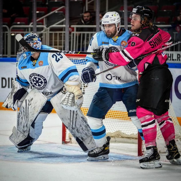 Hokejs, KHL spēle: Rīgas Dinamo - Novosibirskas Sibirj - 5