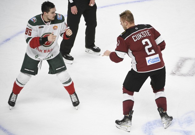 Hokejs, KHL spēle: Rīgas Dinamo - Ak Bars - 29