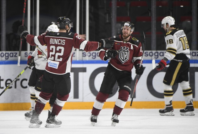 Hokejs, KHL spēle: Rīgas Dinamo - Omskas Avangard - 22