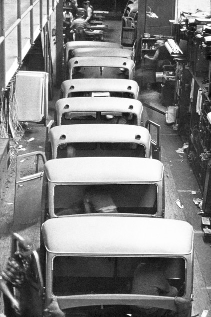 cab production 1957
