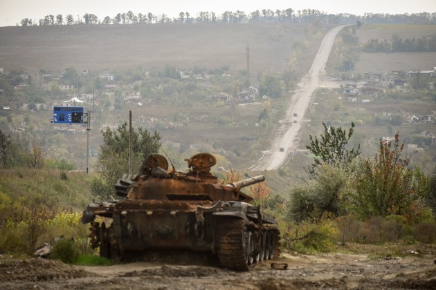 Sadedzis Krievikas tanks Harkivas apgabalā 