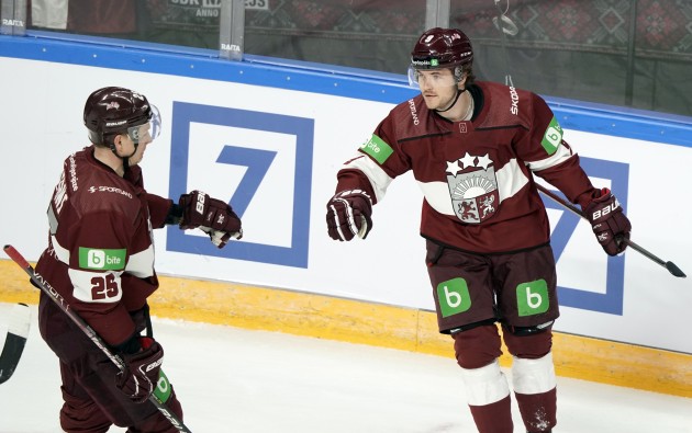 Hokejs, pārbaudes spēle: Latvija - Kazahstāna (9. maijs) - 16