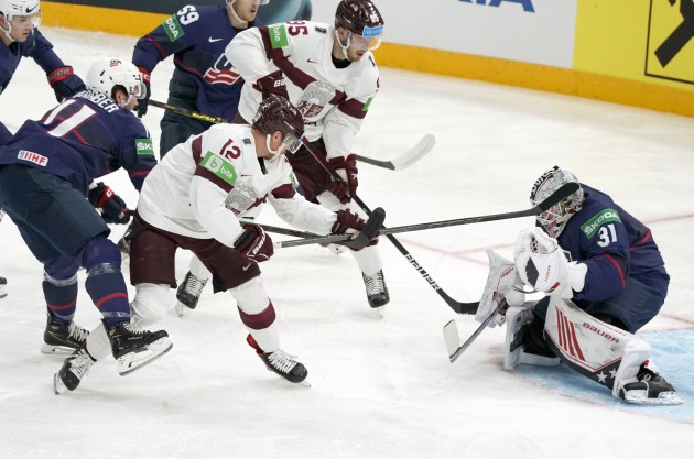 Hokejs, pasaules čempionāts 2022: Latvija - ASV - 7