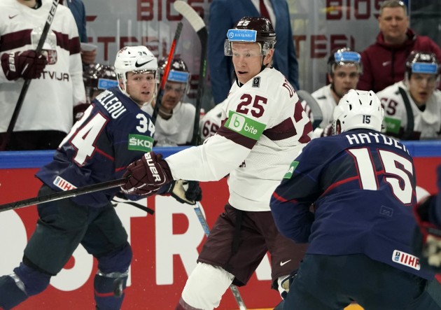 Hokejs, pasaules čempionāts 2022: Latvija - ASV - 30