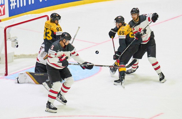 Hokejs, pasaules čempionāts 2022: Vācija - Kanāda - 3