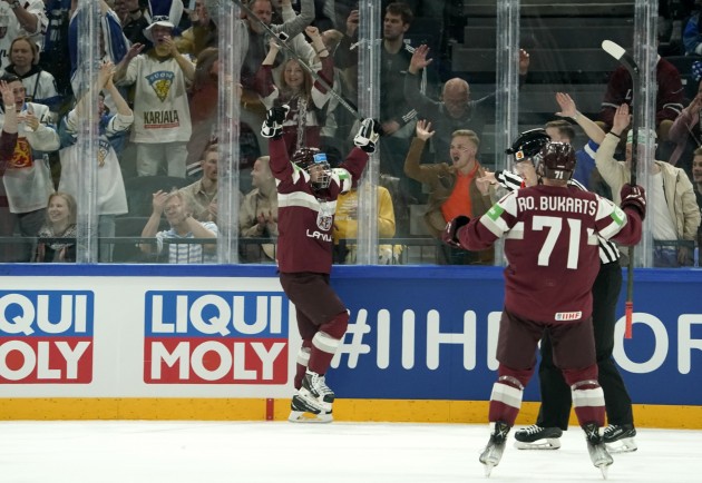 Hokejs, pasaules čempionāts 2022: Latvija - Austrija - 56