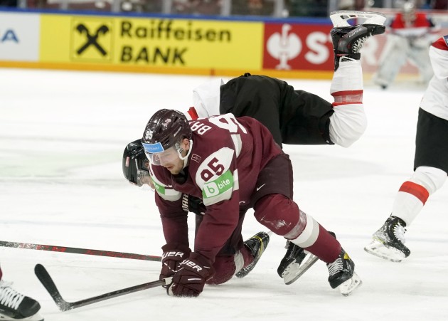 Hokejs, pasaules čempionāts 2022: Latvija - Austrija - 60