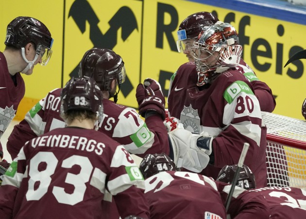Hokejs, pasaules čempionāts 2022: Latvija - Lielbritānija - 2