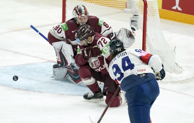 Hokejs, pasaules čempionāts 2022: Latvija - Lielbritānija - 5