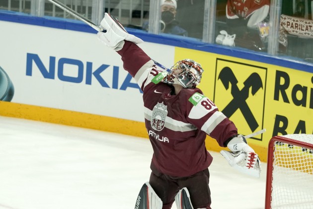 Hokejs, pasaules čempionāts 2022: Latvija - Lielbritānija - 9