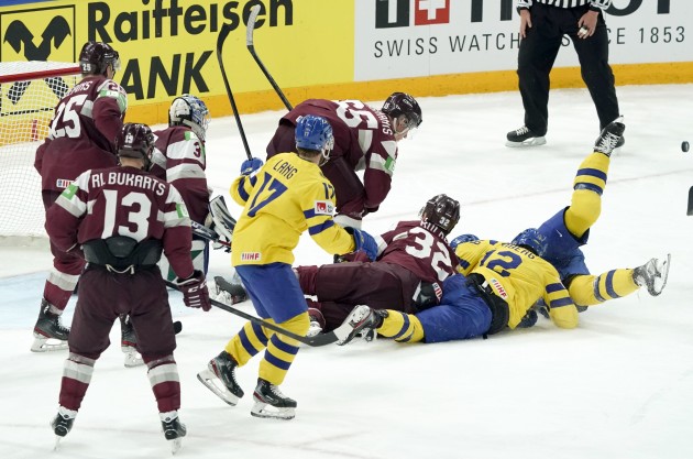Hokejs, pasaules čempionāts 2022: Latvija - Zviedrija - 55