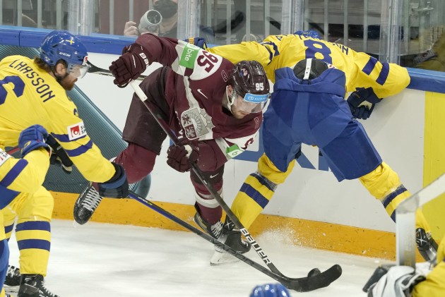 Hokejs, pasaules čempionāts 2022: Latvija - Zviedrija - 56