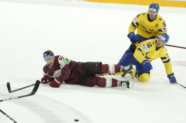 Hokejs, pasaules čempionāts 2022: Latvija - Zviedrija - 60
