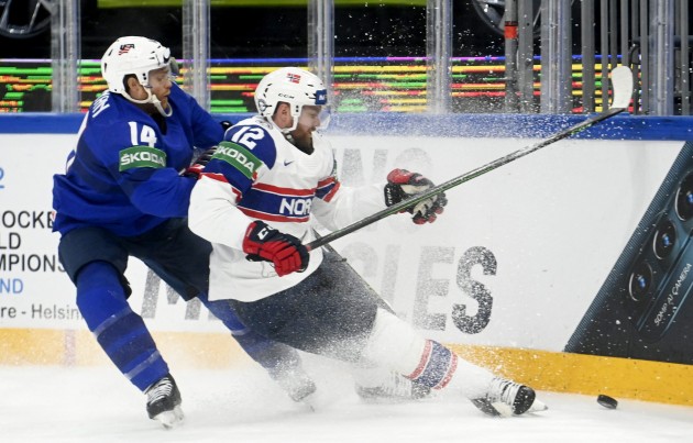 Hokejs, pasaules čempionāts 2022: ASV - Norvēģija - 1