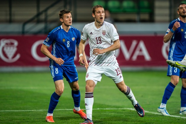 Futbols, UEFA Nāciju līga: Latvija - Moldova  - 4
