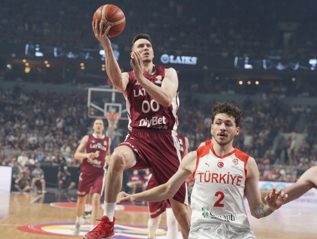 Basketbols, Pasaules kausa atlase: Latvija - Turcija - 59