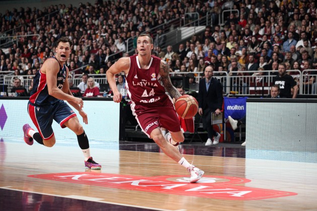 Basketbols, Pasaules kausa kvalifikācija: Latvija - Lielbritānija - 60