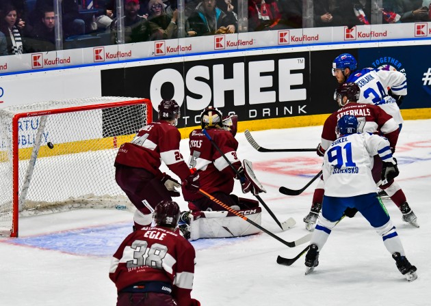 Pārbaudes spēle hokejā: Latvija - Slovākija - 8