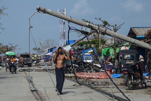Ciklons "Moča" Mjanmā