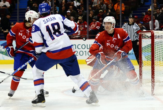 Olimpiāde 2010: Hokejs: Slovākija Norvēģija - 9