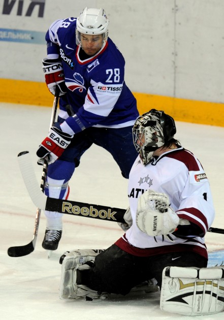 Latvijas hokejisti otrreiz uzvar Franciju - 13