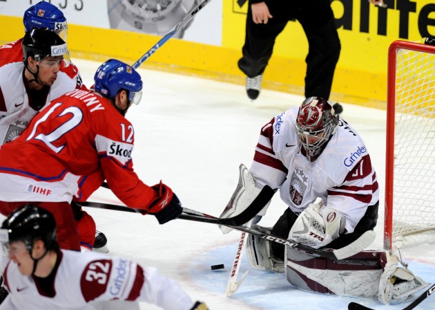 Latvijas hokeja izlase pret Čehiju - 6