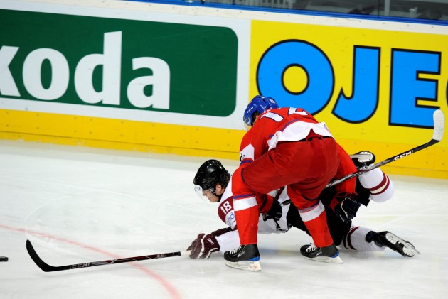 Latvijas hokeja izlase pret Čehiju - 7
