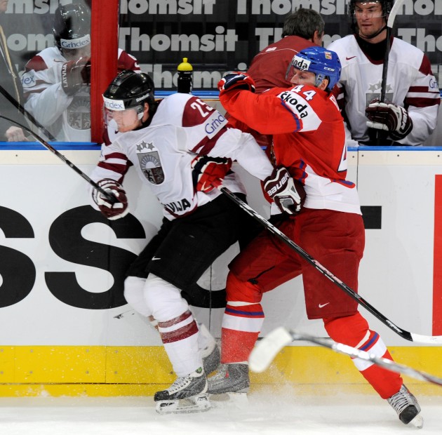 Latvijas hokeja izlase pret Čehiju - 9